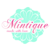 Mintique logo rękodzieło z glinki polimerowej