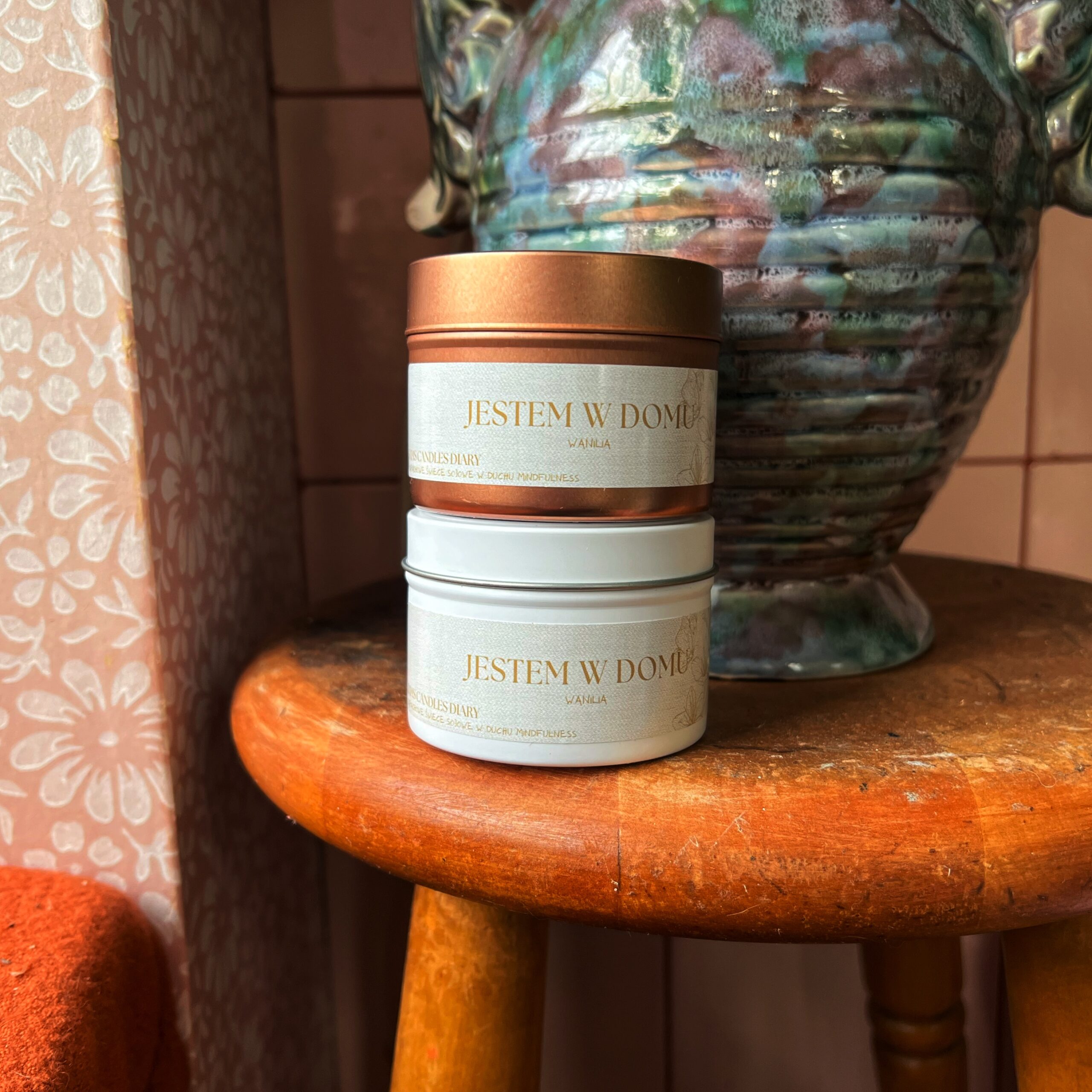 Świeca Aromatyzująca "Jestem w Domu"