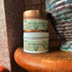 Świeca w Zamykanym Pojemniku "Motylarnia"