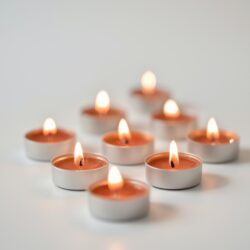 Podgrzewacze Tealight Bezzapachowe sojowe - Zestaw 6 szt.