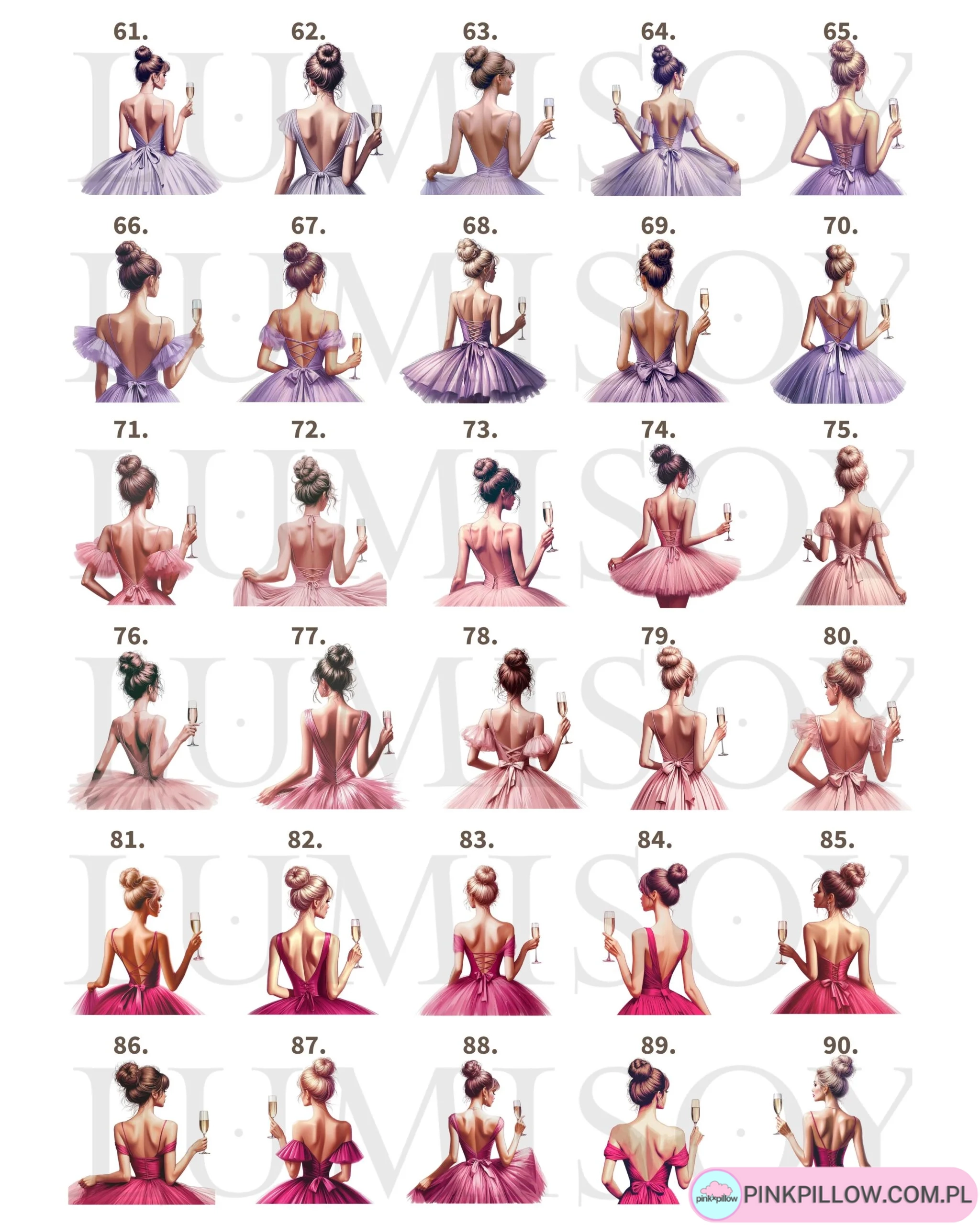 Gumka scrunchies z Personalizacją na Wieczór Panieński - obrazek 5