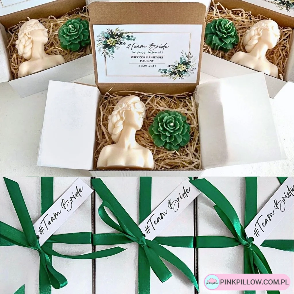 Prezent z Dedykacją dla Koleżanki ze Świecami - Personalizowany