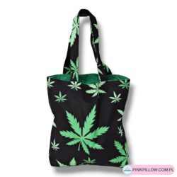 Torba Męska zakupowa - Wzór Liście Konopii