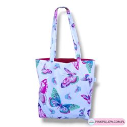Torba Płócienna Duża - Wzór Motylki