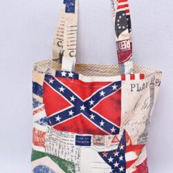 Torba Wielorazowa dla Podróżniczki lub Podróżnika - Wzór Flagi
