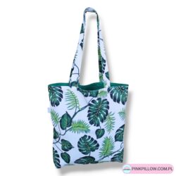 Eco Torba na zakupy - Wzór Zielona Monstera