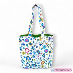 Torba Kaszubska zakupowa na ramię - Wzór Kaszubski Folk