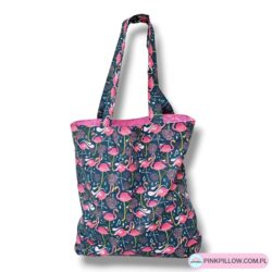 Torba na ramię dla Dziewczyny - Wzór Flamingi