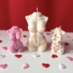 Świeca Ciało Kobiety - Dostępne Różne Kolory