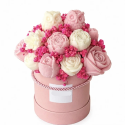 Candle flower box Sowy na Dzień Nauczyciela - Różne Kolory