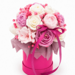Mały Candle Flower box premium