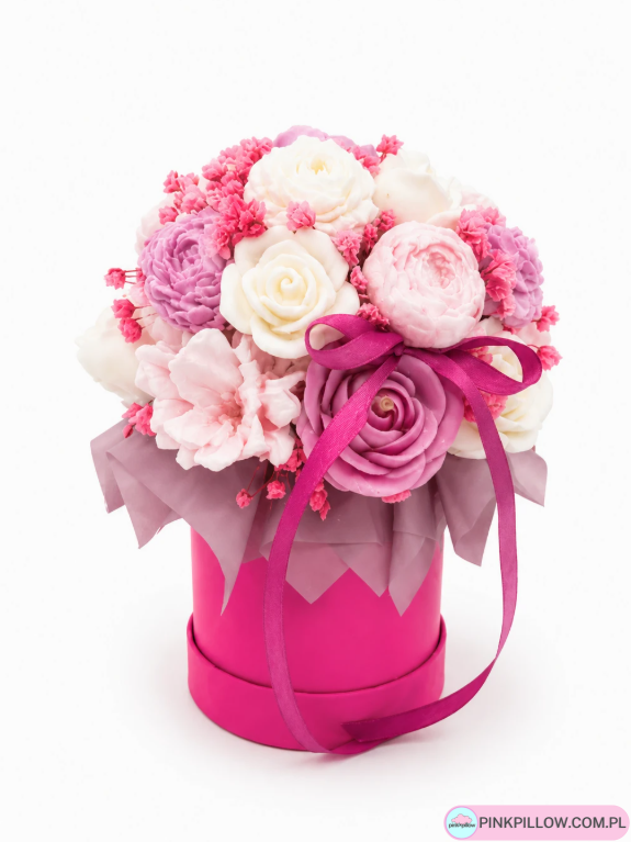 Mały Candle Flower box premium