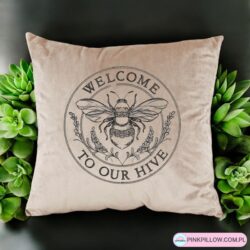 Poszewka Prowansalska - Wzór Welcome