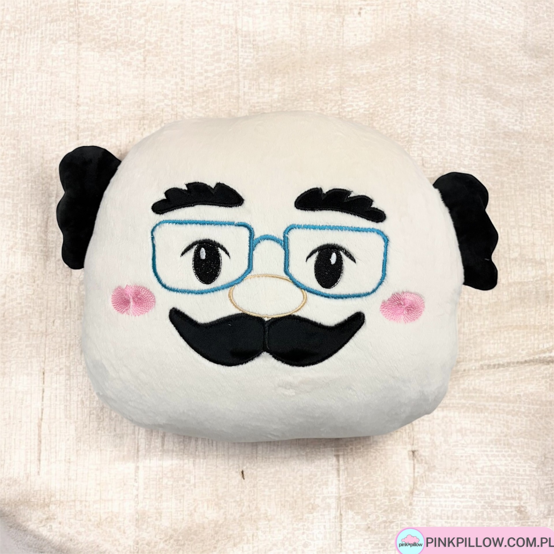 Poduszka dla Dziadka "Kochany Dziadek" - Czarny Dziaduś