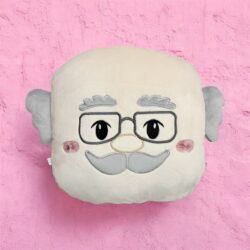 Poduszka dla Dziadka "Kochany Dziadek" - Siwo-szary Dziaduś