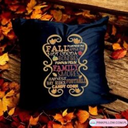 Poszewka dekoracyjna Jesienna z Napisami