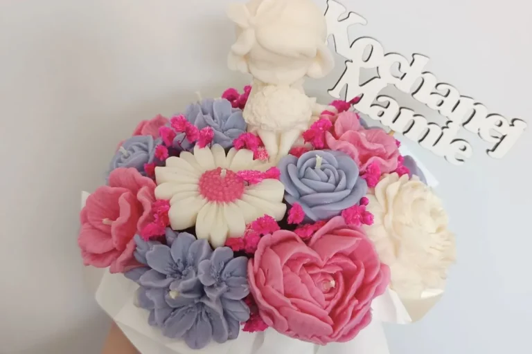 Flower box ze świec - Pomysł na Prezent - Miniaturka