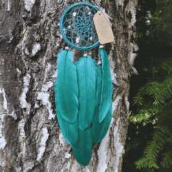 Łapacz snów do auta z Howlitem - Różne Kolory