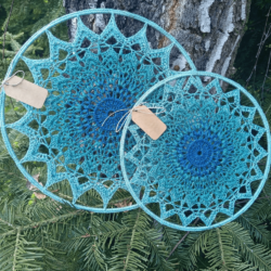 Mandale na ścianę w Harmonijnym Połączeniu Kolorów