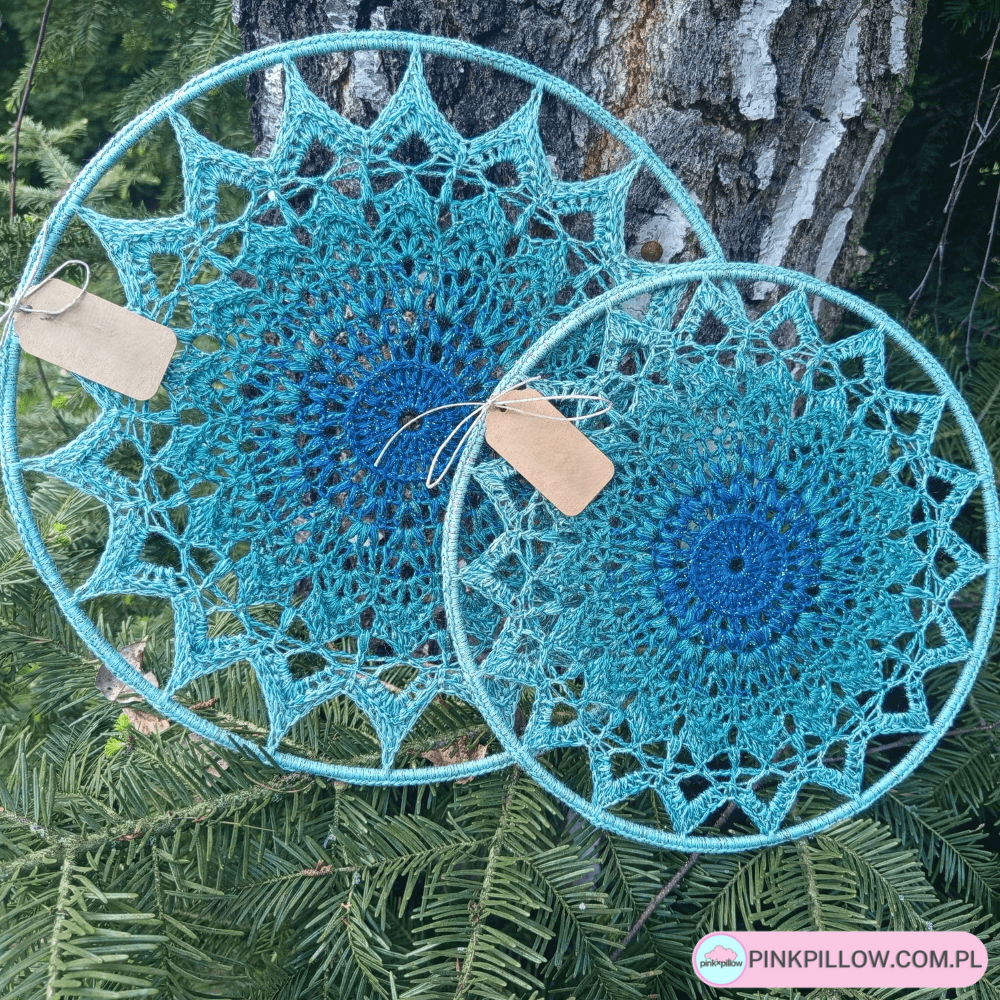 Mandale na ścianę w Harmonijnym Połączeniu Kolorów