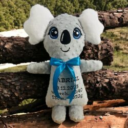 Dekoracyjna maskotka metryczka Koala