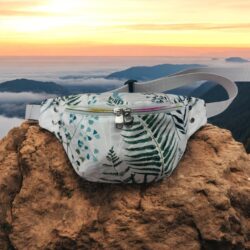 Saszetka Damska Nerka - Wzór Paprocie