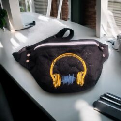 Nerka Męska Wodoodporna z haftem - Wzór Słuchawki