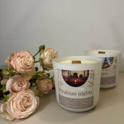 Zapachowa świeca sojowa w szkle 180g - Arabian Nights
