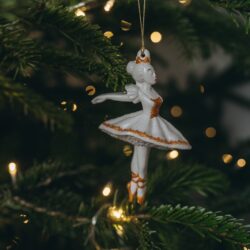 Świąteczna Balerina na choinkę