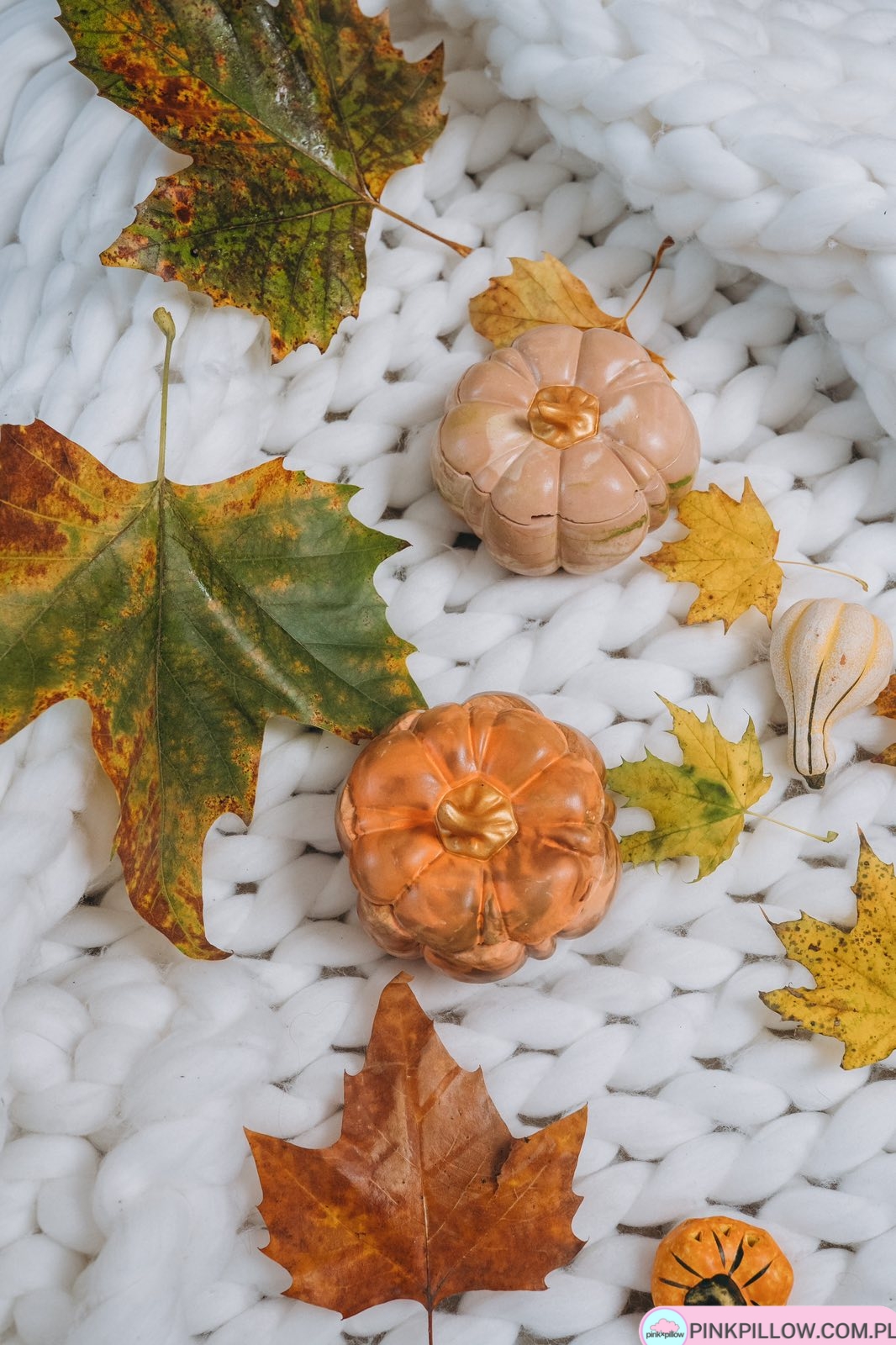 Świeca w formie Dyniowej - Różne Jesienne Zapachy - obrazek 5