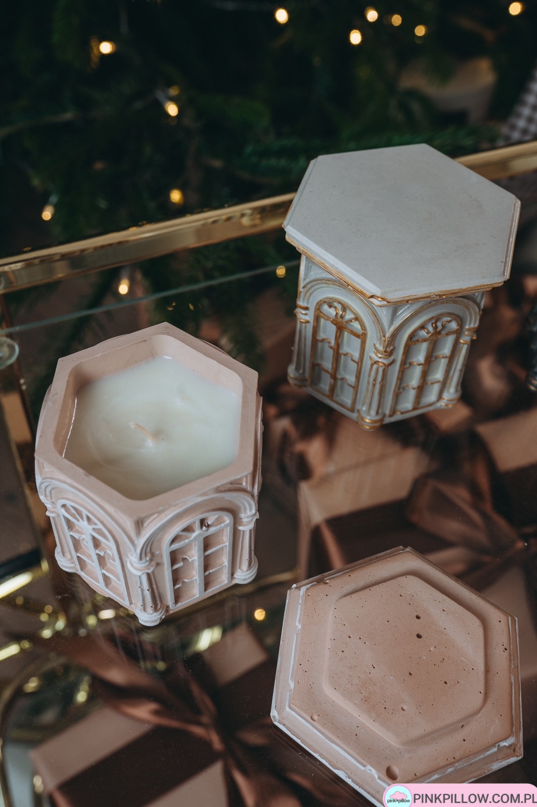 Świąteczna Świeca w ozdobnym Pojemniku - Zimowe Zapachy - obrazek 2