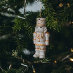 Świąteczny Dziadek do orzechów na Choinkę