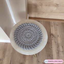 Podkładka pod kubek szydełko - Średnica 26 cm - Różne Kolory