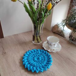 Okrągła Podkładka ze sznurka 20 cm - Różne Kolory