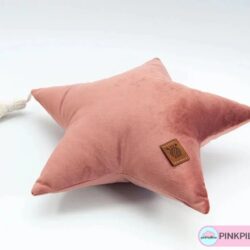 Poduszka z Chwostem - Kolor Pudrowy róż