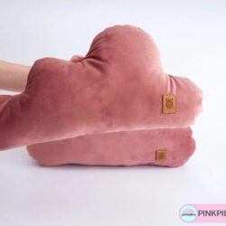 Poduszka Chmurka 2 szt. - Kolor Pudrowy Róż