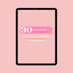 E-book zawiera 30 gotowych pomysłów na Instagram Stories dla rękodzielników, które pomagają pokazać markę, zwiększyć zaangażowanie i wspierać sprzedaż produktów handmade.
