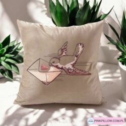 Poszewka na poduszkę Dekoracyjna "Miłosna poczta"