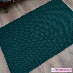 Dywan ze sznurka bawełnianego Prostokątny 90x140 cm - Różne Kolory