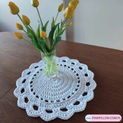 Ozdoba na stolik Kawowy - Średnica 50 cm - Różne Kolory