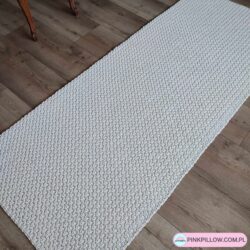 Prostokątny Dywan 220x90 cm - Różne Kolory