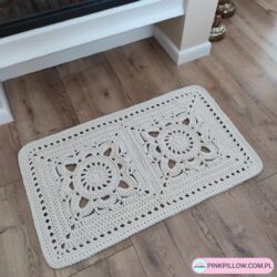 Dywanik pod drzwi - Wymiary 55 x 95 cm - Różne Kolory