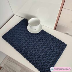 Prostokątna Podkładka na szydełku - Wymiary 30x50 cm - Różne Kolory