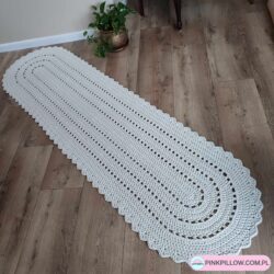 Dywan Podłużny ze sznurka - Wymiar 70x250 cm - Różne Kolory