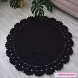 Dywan okrągły 100 cm ze sznurka - Różne Kolory