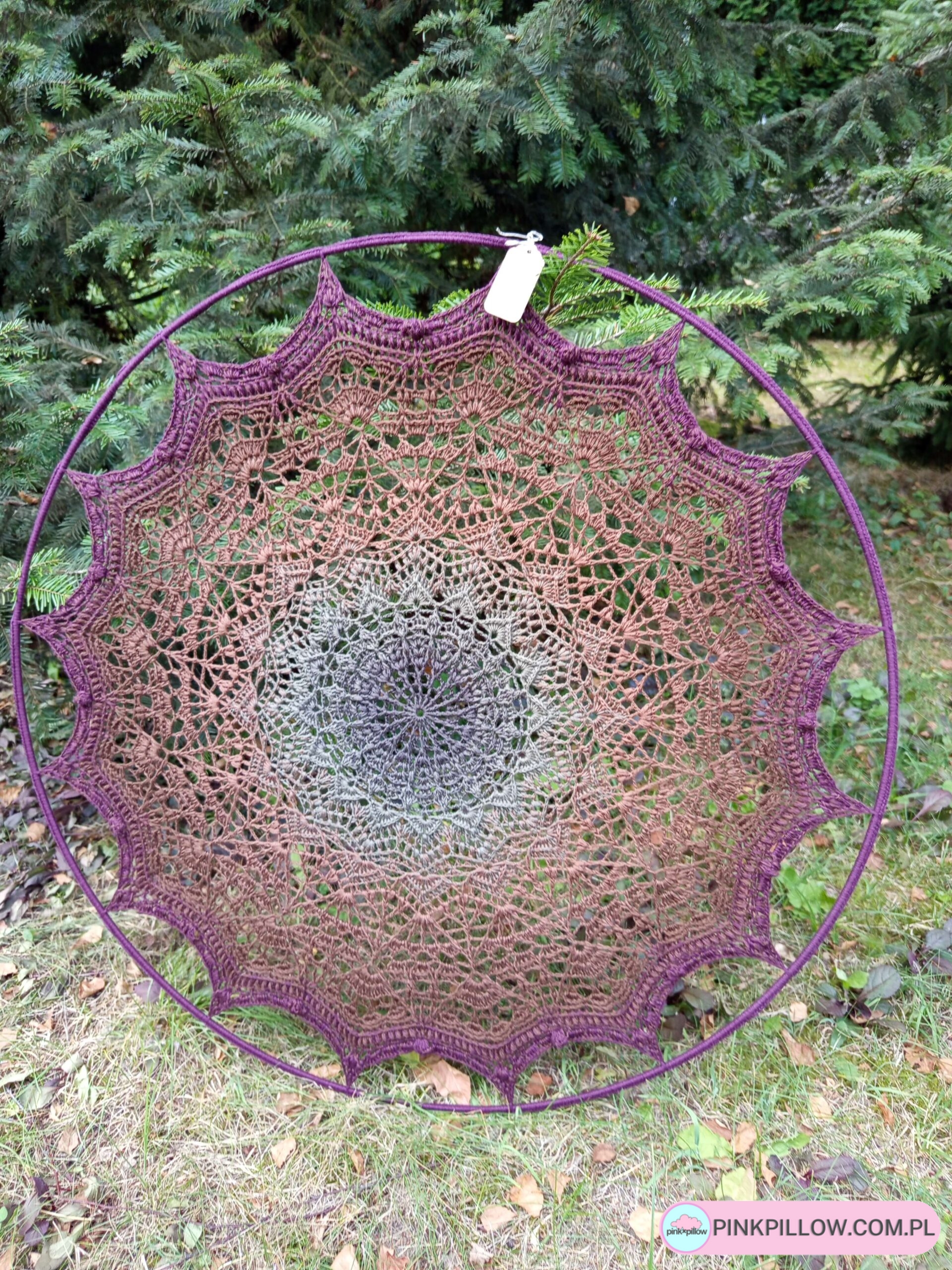 Mandala ścienna w Kolorach Ziemi 75 cm