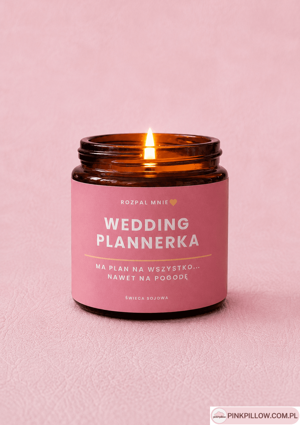 Świeca sojowa Wedding Plannerka - Różne Zapachy