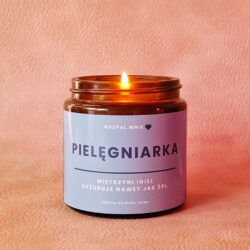 świeca sojowa zapachowa 120 ml na prezent dla pielęgniarki