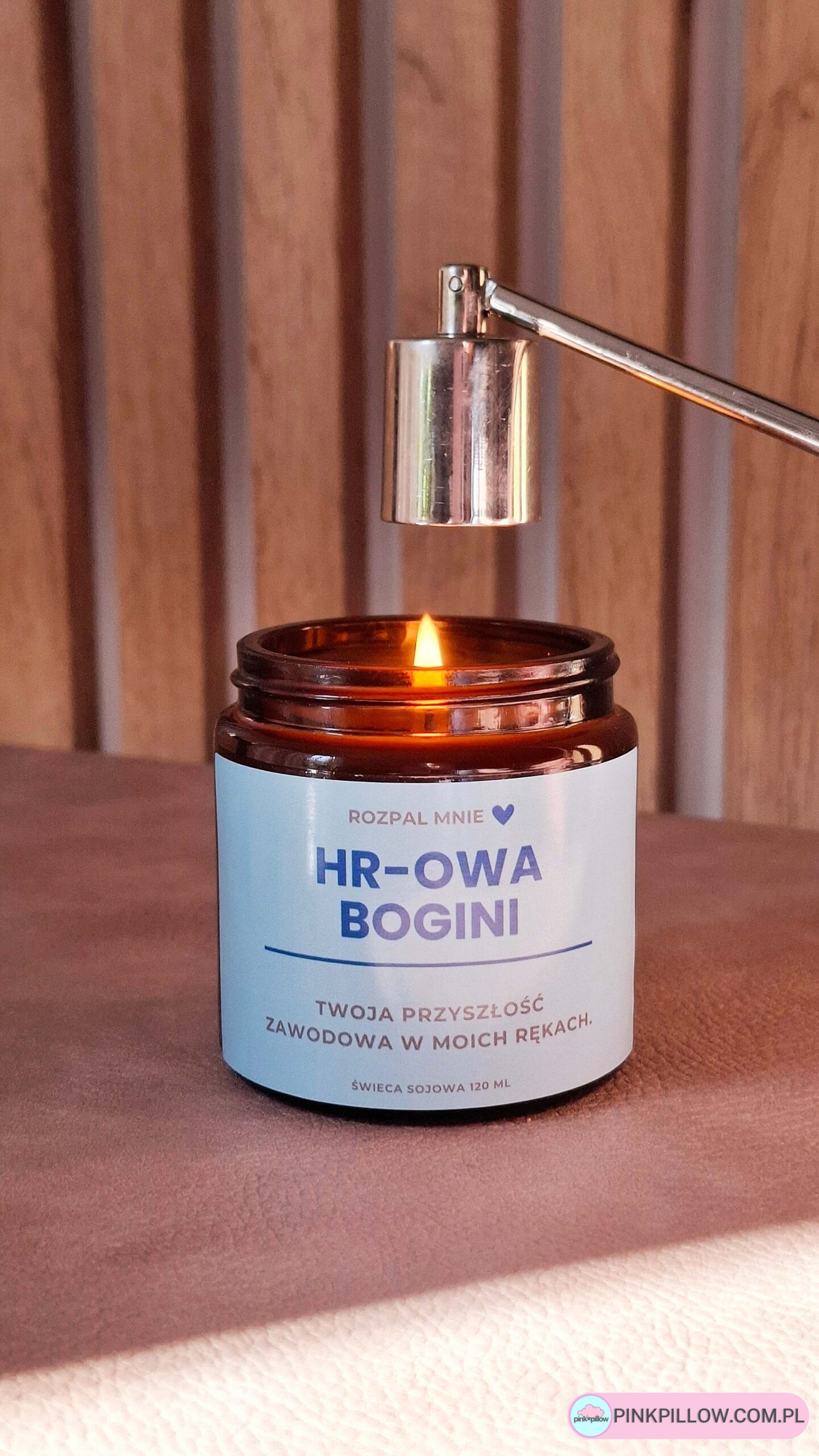 Świeczka dla pracownika HR na Prezent