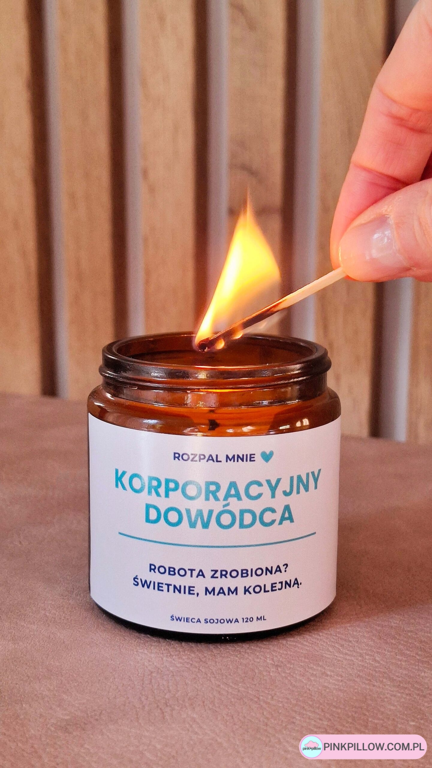 Świeczka dla Szefowej na Prezent